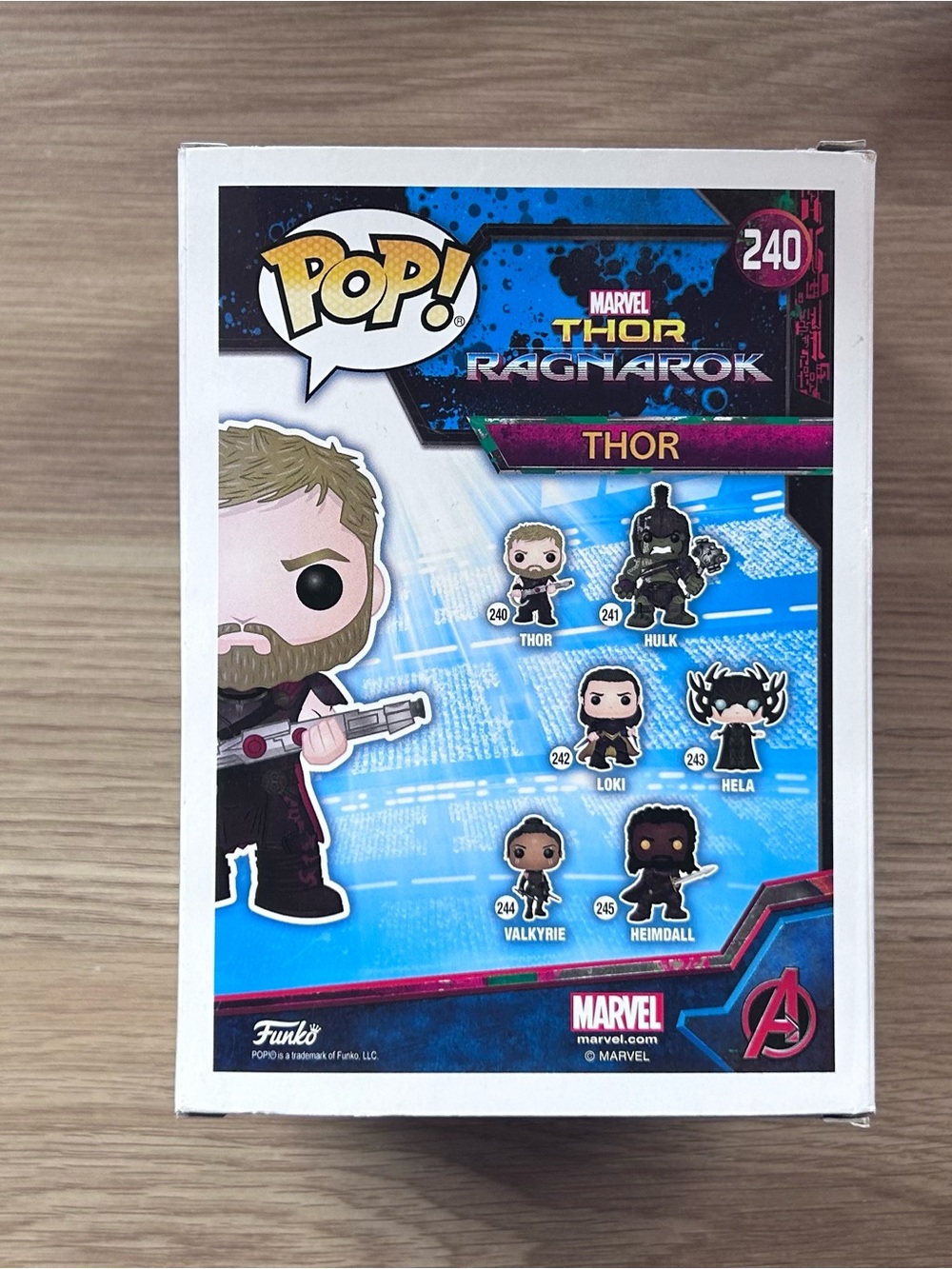 Funko Pop! Marvel Thor Ragnarok #240 - Picture 3 of 4